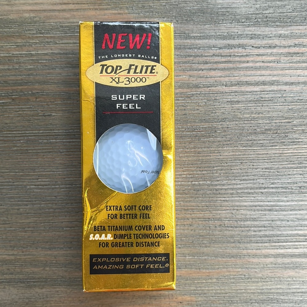 Top Flite XL 3000 golf balls